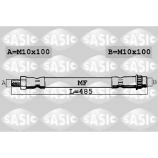 SBH4068 SASIC Тормозной шланг