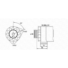 943356690010 MAGNETI MARELLI Генератор