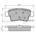 ADB01528 COMLINE Комплект тормозных колодок, дисковый тормоз