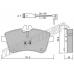 663.0W TRUSTING Комплект тормозных колодок, дисковый тормоз