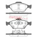 0766.12 METZGER Комплект тормозных колодок, дисковый тормоз