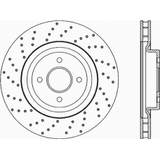 BDRS2225.25 OPEN PARTS Тормозной диск