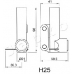45H25 JAPKO Успокоитель, зубчатый ремень
