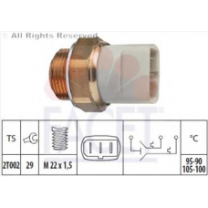 7.5697 FACET Термовыключатель, вентилятор радиатора