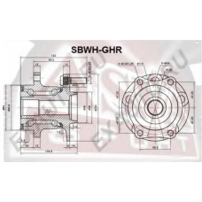 SBWH-GHR ASVA Ступица колеса