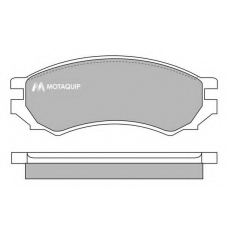 LVXL615 MOTAQUIP Комплект тормозных колодок, дисковый тормоз