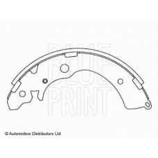 ADH24113 BLUE PRINT Комплект тормозных колодок