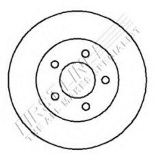 FBD1076 FIRST LINE Тормозной диск