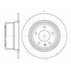 D6779.00 WOKING Тормозной диск