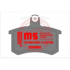 13-0460-3602-2-C-SET MASTER-SPORT Комплект тормозных колодок, дисковый тормоз