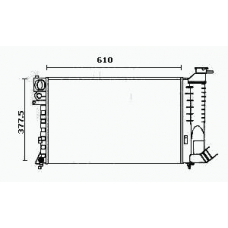 RM0482 EQUAL QUALITY Радиатор, охлаждение двигателя