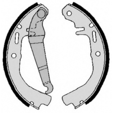 S 59 503 BREMBO Комплект тормозных колодок