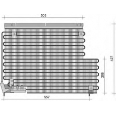 350203451000 MAGNETI MARELLI Конденсатор, кондиционер