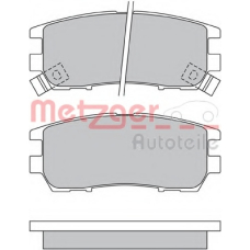1170529 METZGER Комплект тормозных колодок, дисковый тормоз