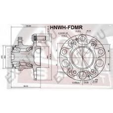 HNWH-FDMR ASVA Ступица колеса