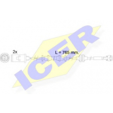 610535 E C ICER Сигнализатор, износ тормозных колодок