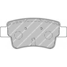 FSL1922 FERODO Комплект тормозных колодок, дисковый тормоз
