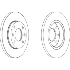 WGR0995-1 WAGNER LOCKHEED Тормозной диск