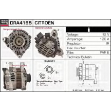 DRA4195 DELCO REMY Генератор