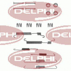 LY1244 DELPHI Комплектующие, тормозная колодка