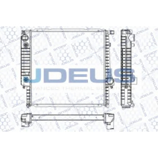 RA0050090 JDEUS Радиатор, охлаждение двигателя