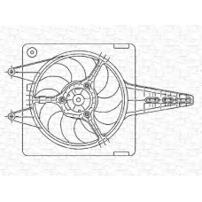 069402304010 MAGNETI MARELLI Вентилятор, охлаждение двигателя
