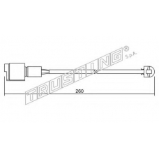 SU.074 TRUSTING Сигнализатор, износ тормозных колодок