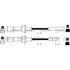 346163 VALEO Комплект проводов зажигания