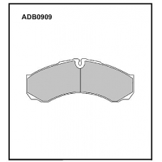 ADB0909 Allied Nippon Тормозные колодки