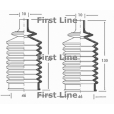 FSG3022 FIRST LINE Пыльник, рулевое управление