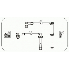 FS22 JANMOR Комплект проводов зажигания