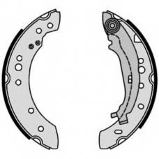 S 54 521 BREMBO Комплект тормозных колодок