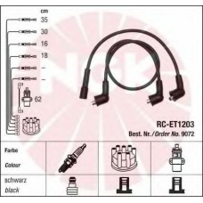 9072 NGK Комплект проводов зажигания