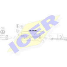 610433 E C ICER Сигнализатор, износ тормозных колодок