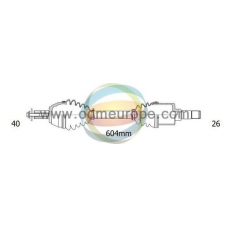 18-011630 ODM-MULTIPARTS Приводной вал