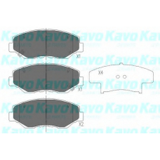 KBP-2034 KAVO PARTS Комплект тормозных колодок, дисковый тормоз