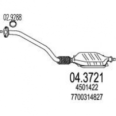 04.3721 MTS Катализатор