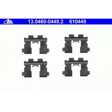 13.0460-0449.2 ATE Комплектующие, колодки дискового тормоза
