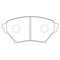 PN-5486 JNBK Колодки тормозные