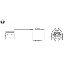 0210 NGK Лямбда-зонд
