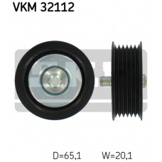 VKM 34112 SKF Паразитный / ведущий ролик, поликлиновой ремень