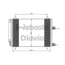 82D0225537A WEBASTO Конденсатор, кондиционер