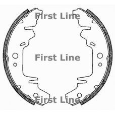 FBS588 FIRST LINE Комплект тормозных колодок