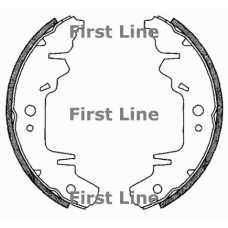 FBS588 FIRST LINE Комплект тормозных колодок