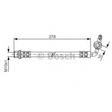 1 987 476 127 BOSCH Тормозной шланг