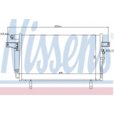 94936 NISSENS Конденсатор, кондиционер