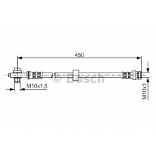 1 987 476 648 BOSCH Тормозной шланг