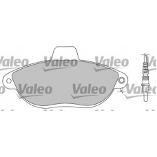 597219 VALEO Комплект тормозных колодок, дисковый тормоз