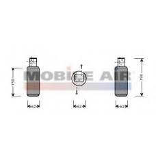 4700D044 VAN WEZEL Осушитель, кондиционер