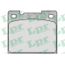 05P438 LPR Комплект тормозных колодок, дисковый тормоз